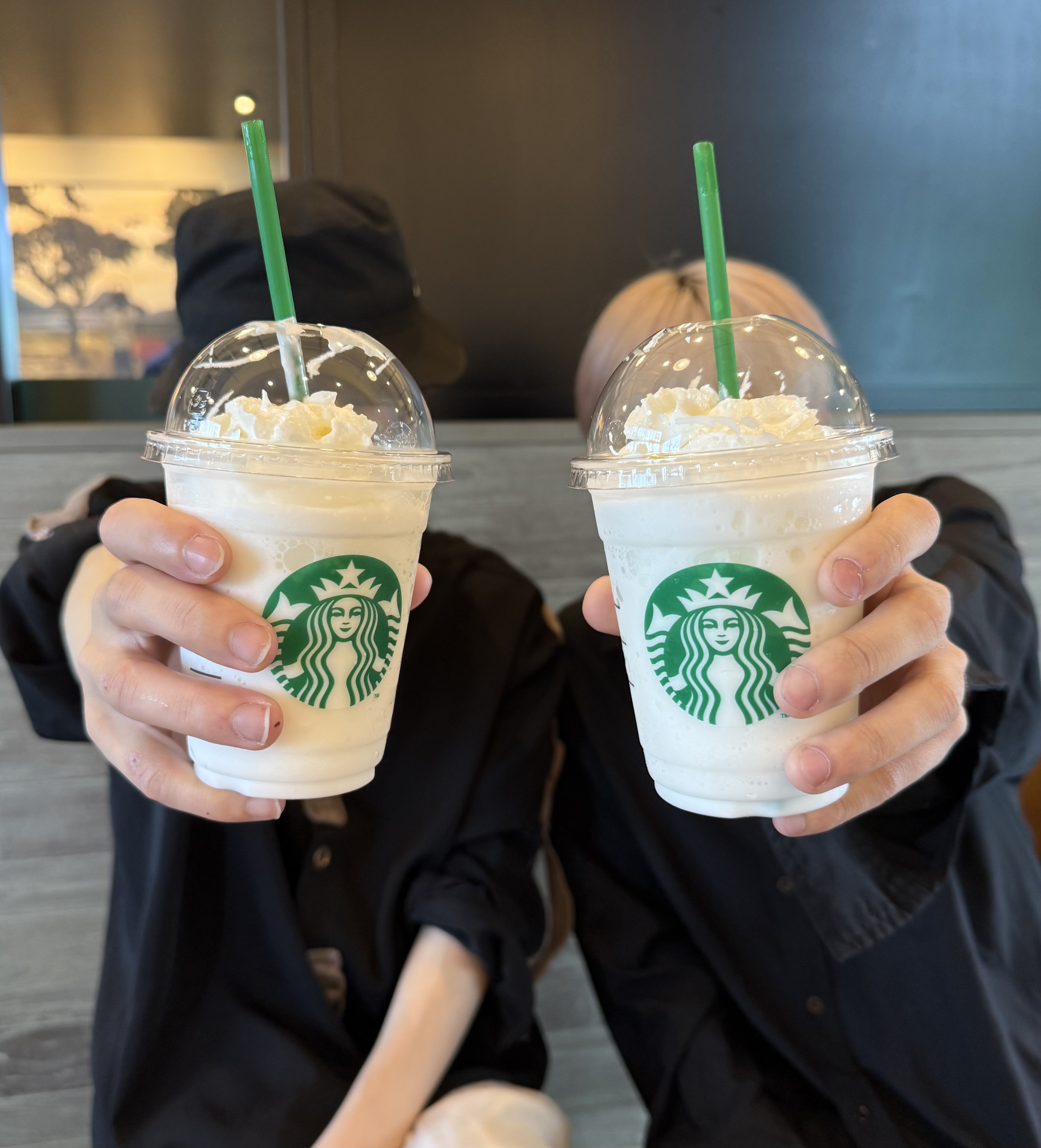【スタッフブログ📸】フラペチーノ兄弟👬🏻☕︎